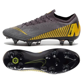 Chuteiras Nike Mercurial Vapor 12 Elite Sg Pro Ac M AH7381-070 cinza cinza