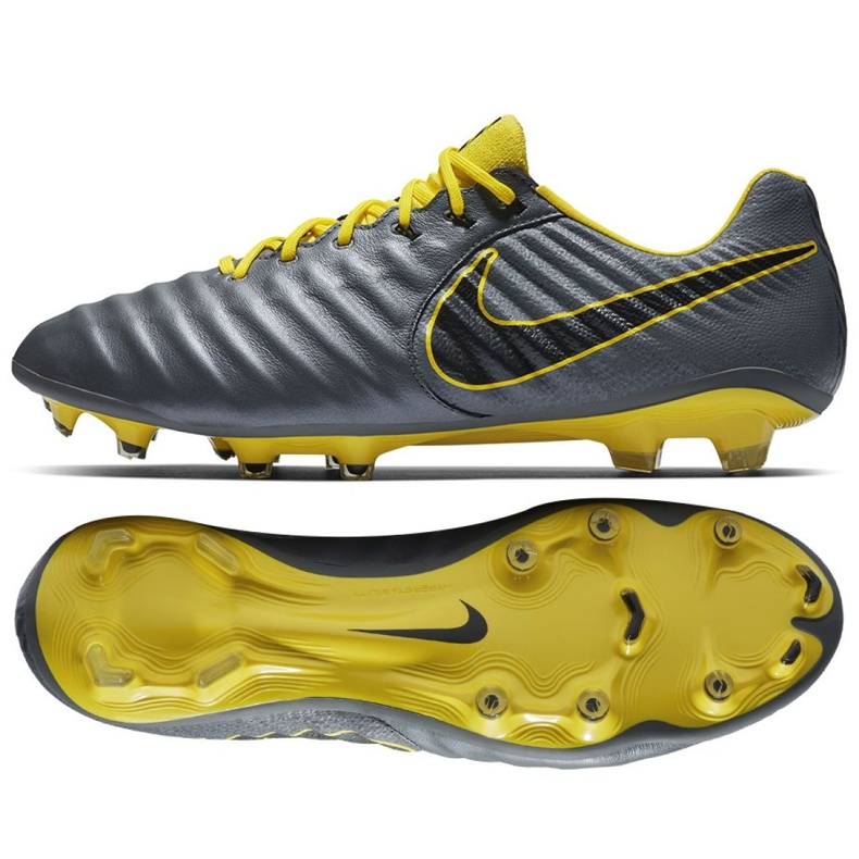Chuteiras Nike Tiempo Legend 7 Elite Fg M AH7238-070 cinza cinza