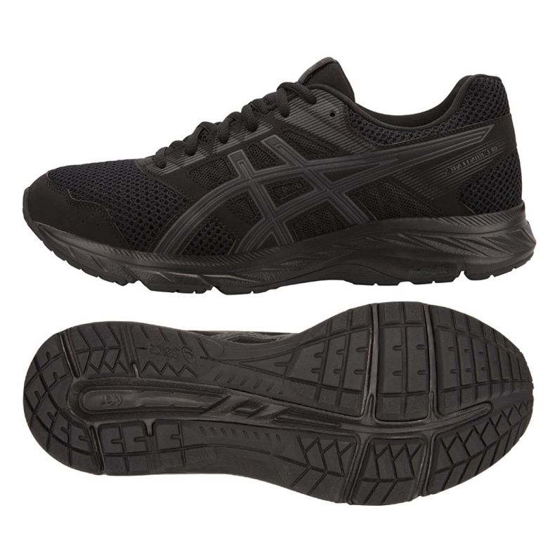 Tênis de corrida Asics Gel Contend 5 M 1011A256-002 preto