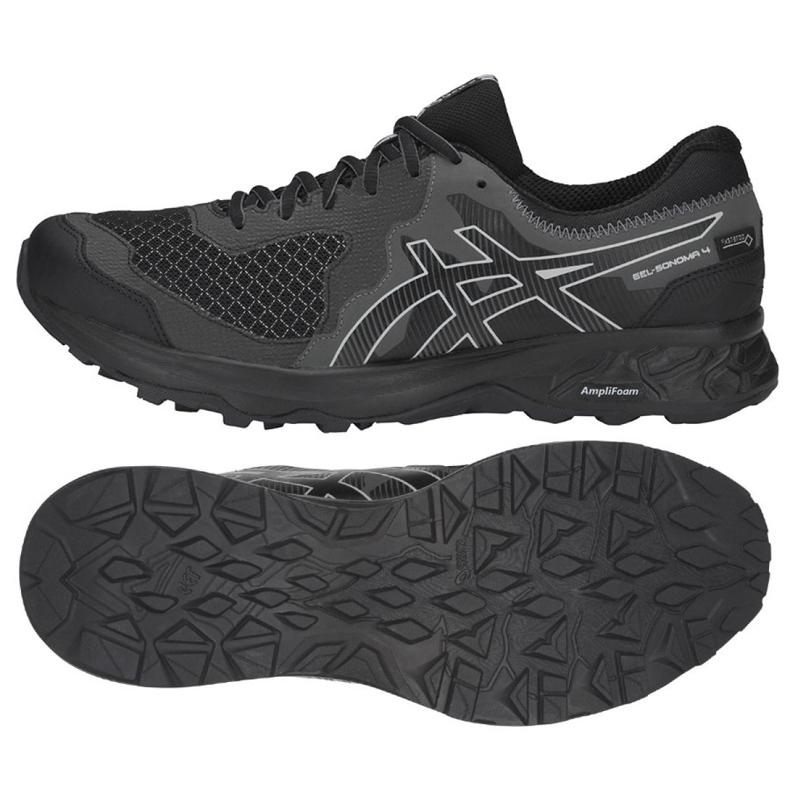 Tênis de corrida Asics Gel Sonoma 4 M 1011A210-001 preto