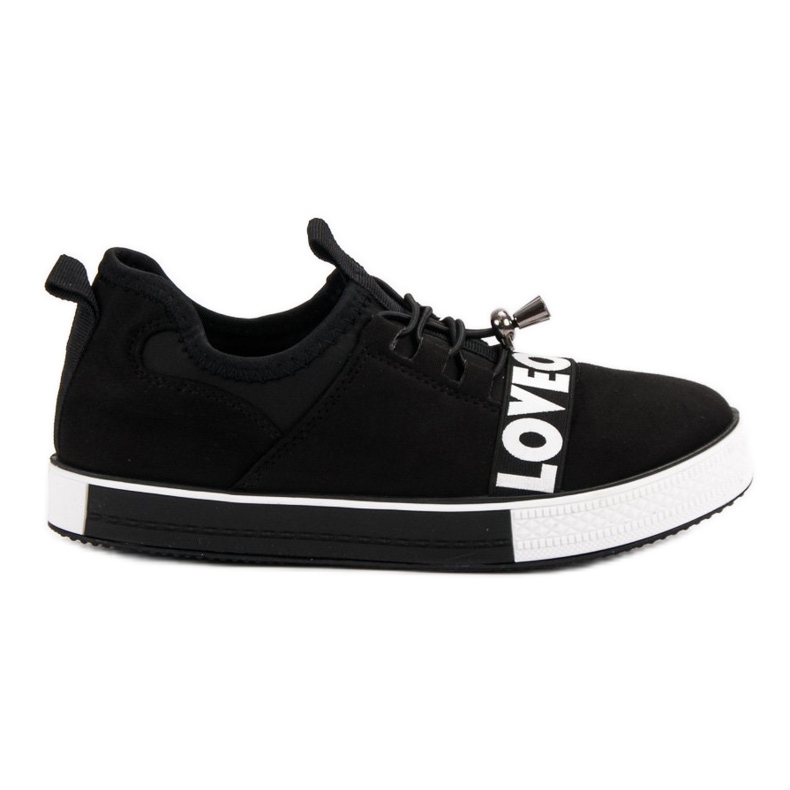 Bestelle Love Calçados Esportivos Slip-On preto