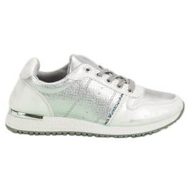 Jumex Calçados Esportivos Prateados cinza