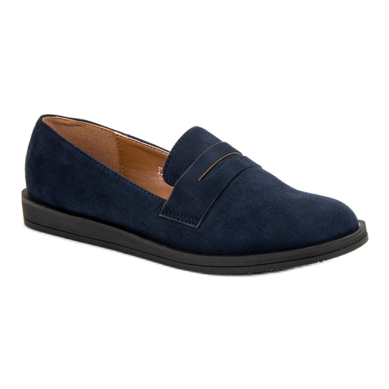 Best Shoes Mocassins casuais azul marinho