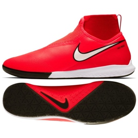 Sapatos de interior Nike React Phantom Vsn Pro Df Ic M AO3276-600 vermelho vermelho