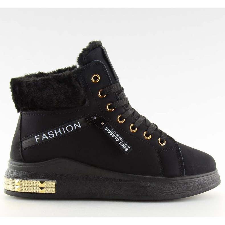 Tênis morno preto W19-25 Preto II-GAT