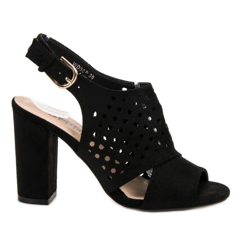 Seastar Sandálias feitas a céu aberto preto