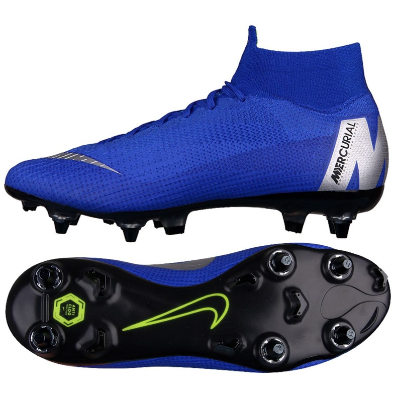 Chuteiras Nike Mercurial Superfly 6 Elite SG-Pro M AH7366-400 azul azul