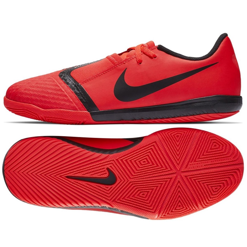 Sapatos de interior Nike Phantom Venom Academy Ic Jr AO0372-600 vermelho vermelho
