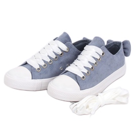Tênis feminino azul B88 Blue