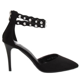Preto B-51 Pregos pretos com tachas