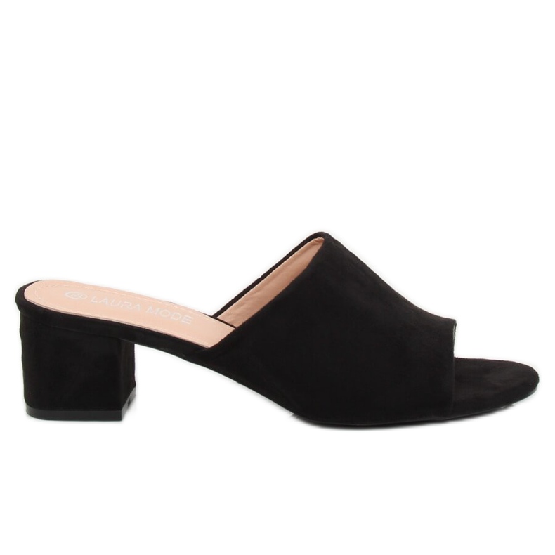 Preto de salto alto QL-89 Preto