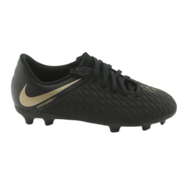 Chuteiras Nike Hypervenom Phantom 3Club FG Jr AJ4146-090 preto