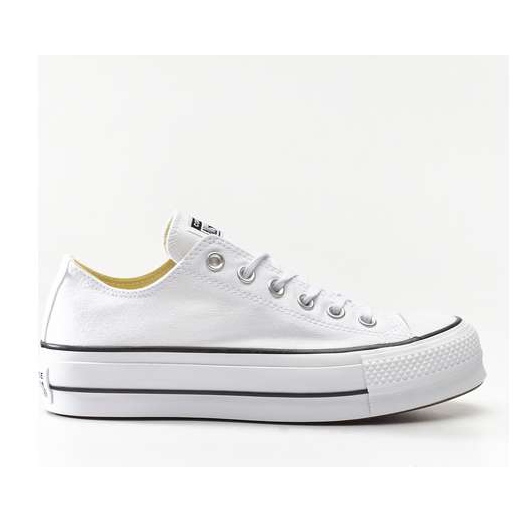 Converse Chuck Taylor All Star Lift 251 Branco Preto Branco