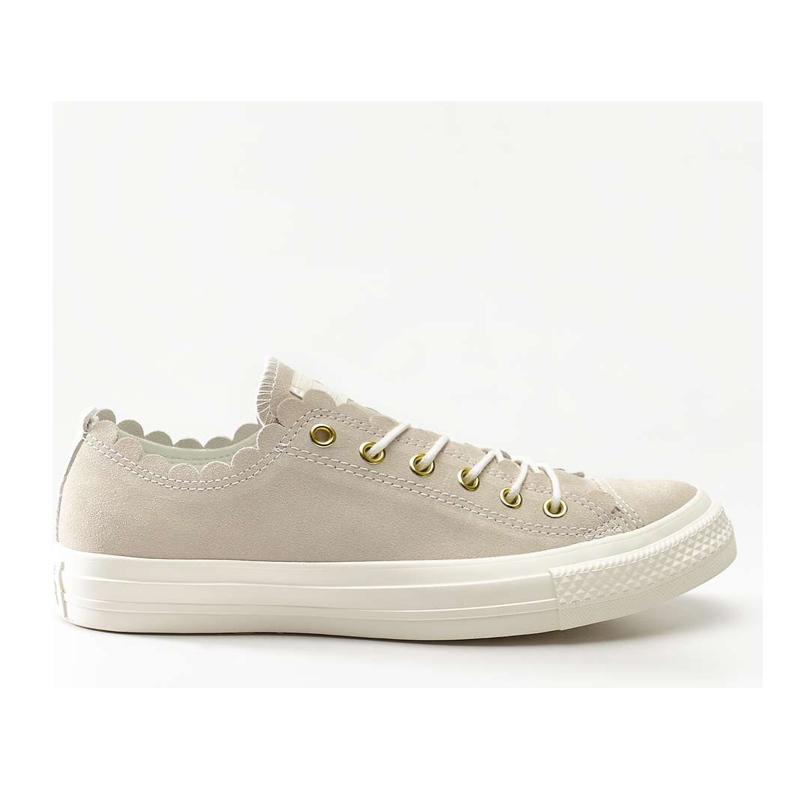 Converse Chuck Taylor All Star Vieira 418 Egret Garça De Ouro castanho