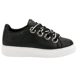 Calçados Esportivos Com Brilho preto