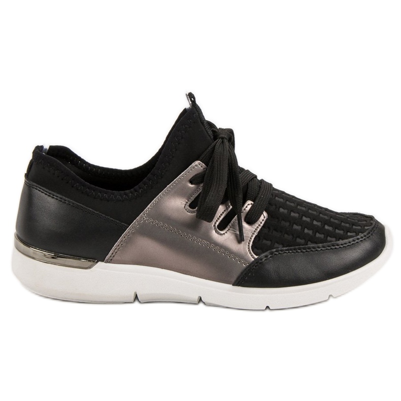 Calçados Esportivos Slip-on preto