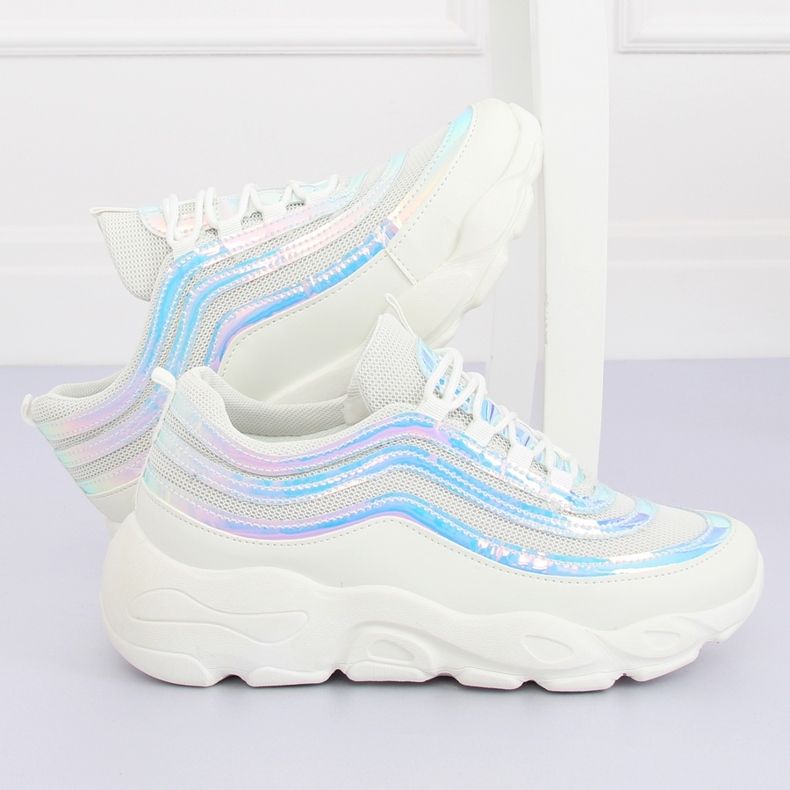 Calçado desportivo branco LA52P White II-GAT