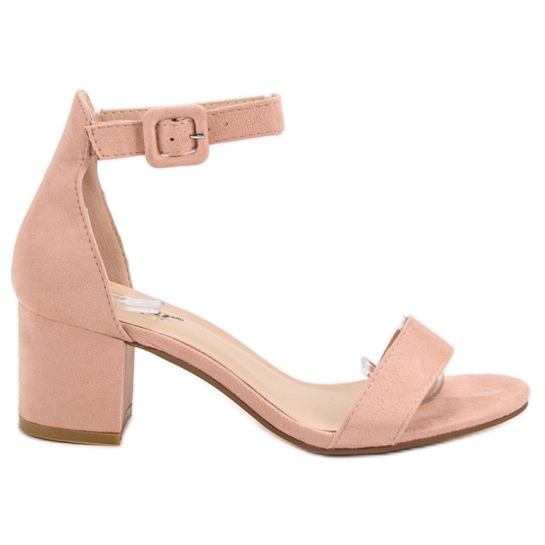 Seastar Sandálias de salto alto em pó rosa