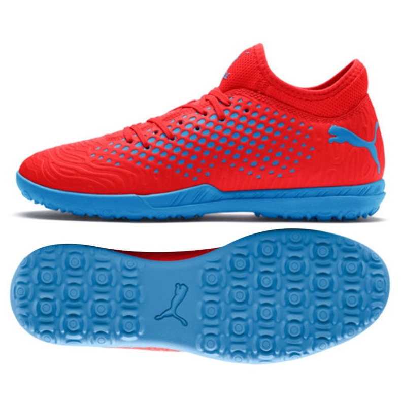 Chuteiras Puma Future 19,4 Tt M 105548 01 vermelho vermelho