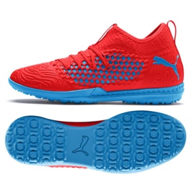 Puma Future 19.3 Netfit Tt M 105542 01 chuteiras vermelho vermelho