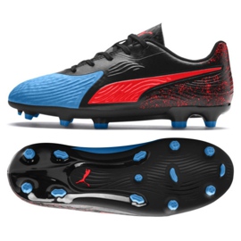 Botas de futebol Puma One 19.4 Fg Ag Jr 105501 01 multicolorido preto