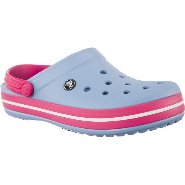 Crocs Crocband Chambray Azul Paraíso Rosa multicolorido