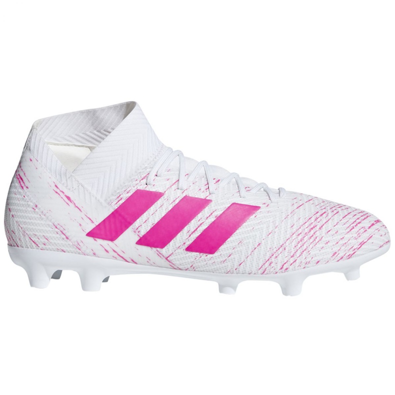 Chuteiras Adidas Nemeziz 18.3 Fg M BB9436 branco branco