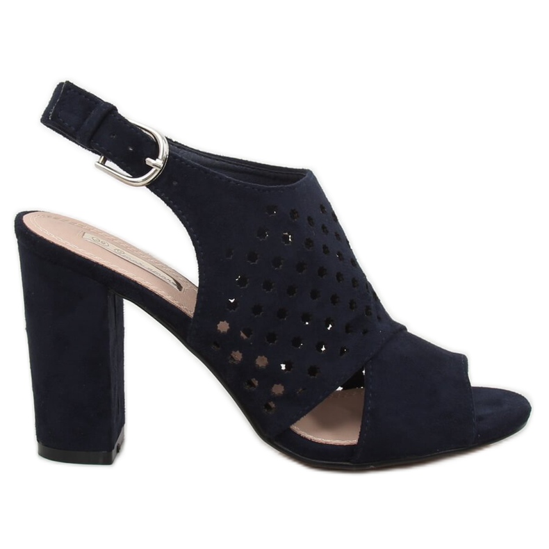 Sandálias azul marinho com orifícios WED557 Azul