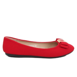 Bailarinas femininas vermelhas JM6675Q Rojo vermelho
