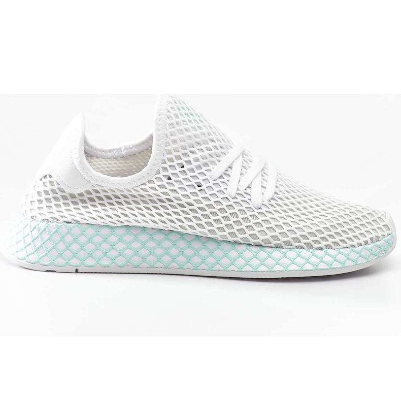 Adidas Deerupt Runner W Calçado Branco Cinza Uma Hortelã Clara multicolorido