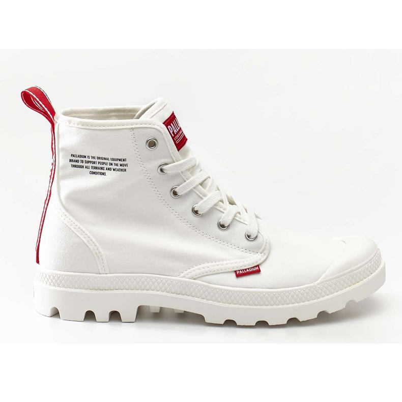 Palladium Pampa Hi Dare 116 Star White branco