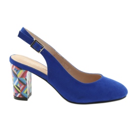 Azul Sandálias no post Sergio Leone 788 indigo mic