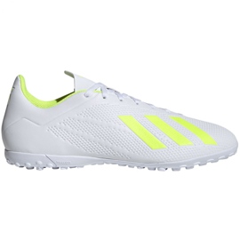 Chuteiras Adidas X 18.4 Tf M BB9414 branco branco