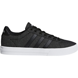 Sapatos Adidas Daily 2.0 M DB0284 preto cinza Sapatos Adidas Daily 2.0 M DB0284 preto cinza