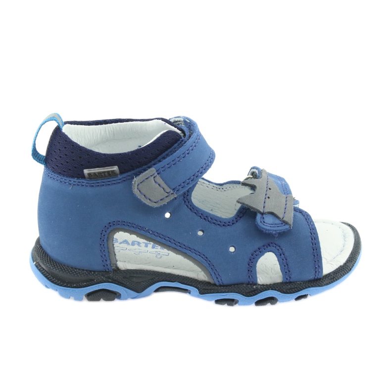 Nabos masculinos Sandals Bartek 51489 azul cinza