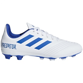 Chuteiras Adidas Predator 19.4 FxG Jr CM8542 multicolorido branco