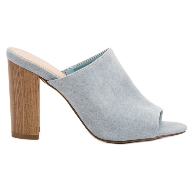 Kayla Sandálias de salto alto embutidas azul