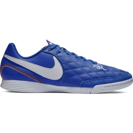 Sapatos de interior Nike Tiempo Legend X 7 Academy 10R Ic M AQ2217-410 azul azul