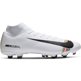 Chuteiras Nike Mercurial Superfly 6 Academy Mg M AJ3541-109 multicolorido branco