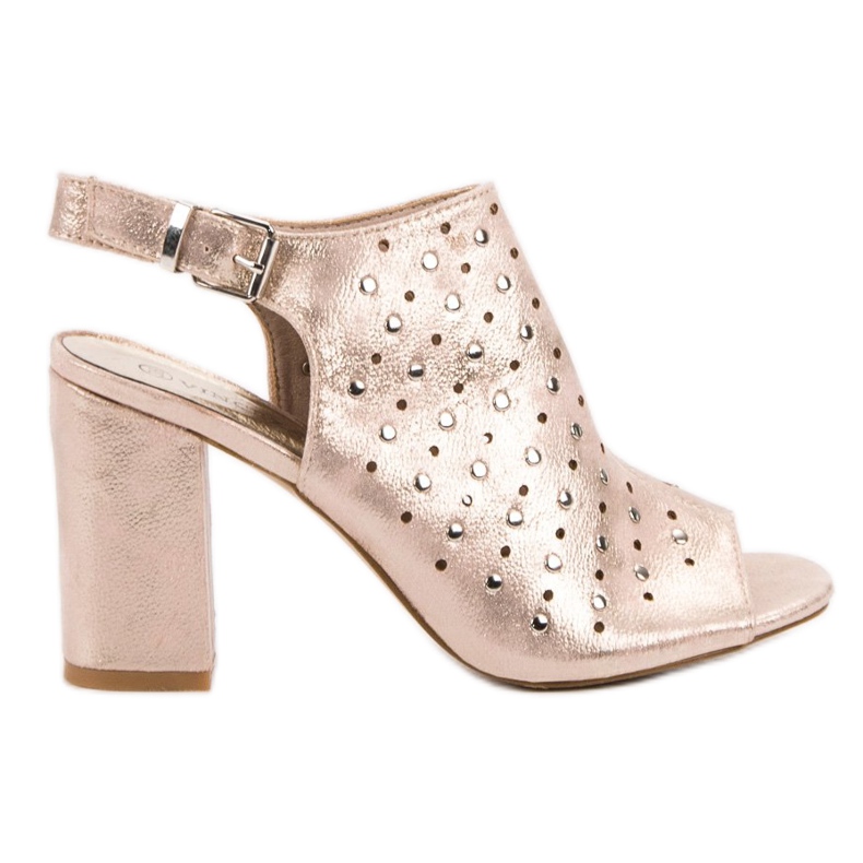 Sandálias VINCEZA com jatos amarelo