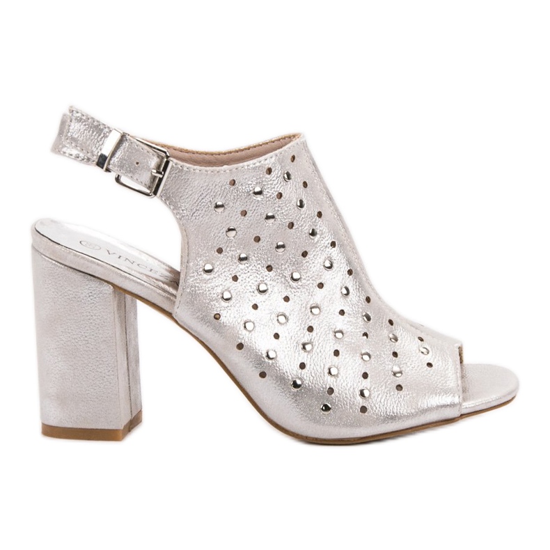 Sandálias VINCEZA com jatos cinza