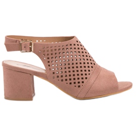 Sandálias Casual Fechadas rosa Sandálias Casual Fechadas rosa