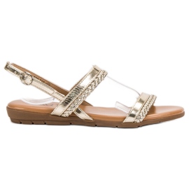 Cm Paris Sandálias casuais amarelo