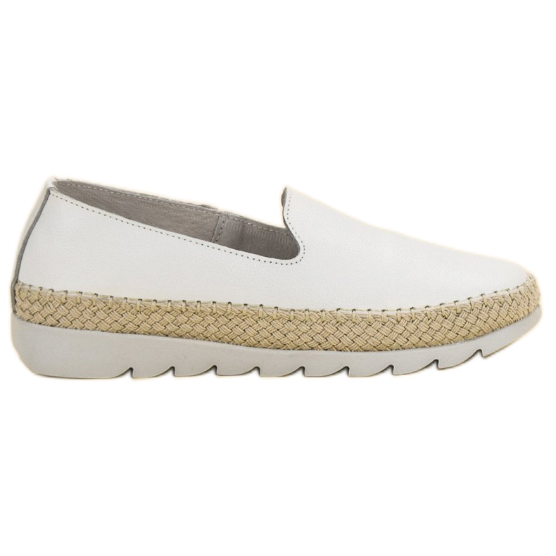 Filippo Sapatos de couro slip-on branco