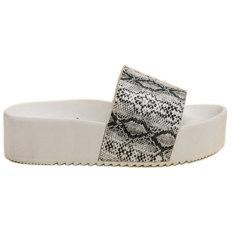 Anesia Paris Chinelos na plataforma multicolorido