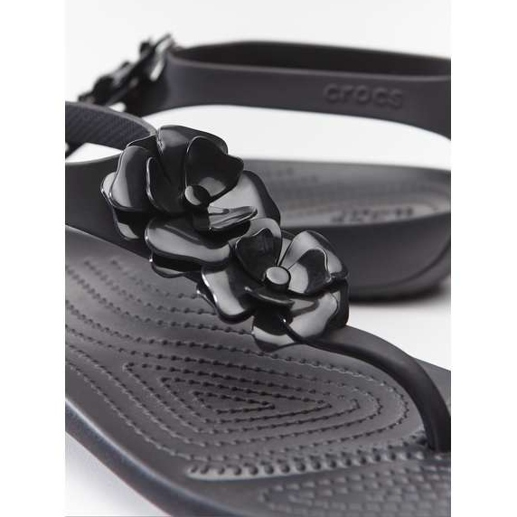 Crocs Serena Enfeite Flip W 060 Preto Preto
