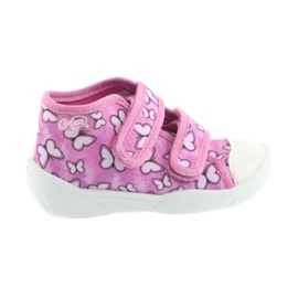 Calçados infantis Befado 212P060 roxo rosa