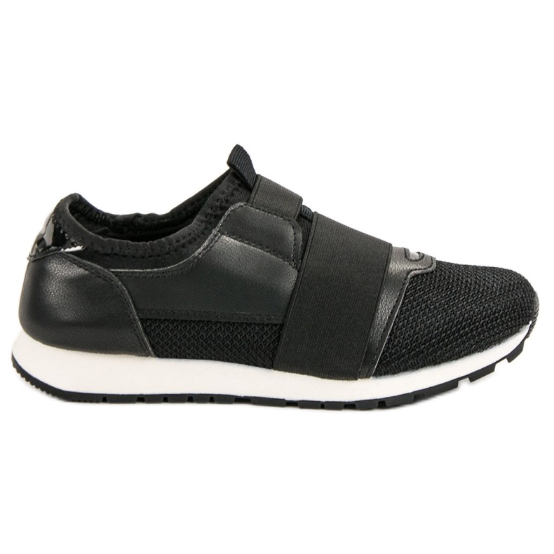 Sergio Todzi Sapatos deslizantes com elástico preto