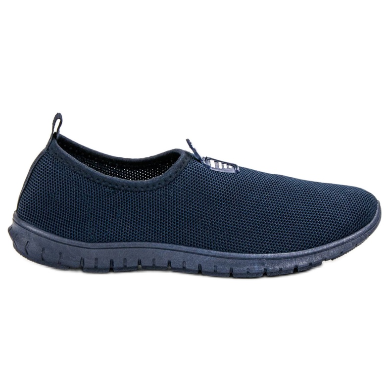 SHELOVET Tênis azul marinho slip-on
