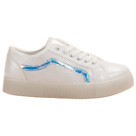 SHELOVET Calçados Femininos Casuais branco SHELOVET Calçados Femininos Casuais branco